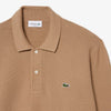 KNITTED POLO LS SAND (SIX)