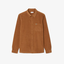  CH3346 REGULAR FIT CORD SHIRT BROWN (DPC)