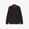 CH3346 REGULAR FIT CORD SHIRT DARK BROWN (SKB)
