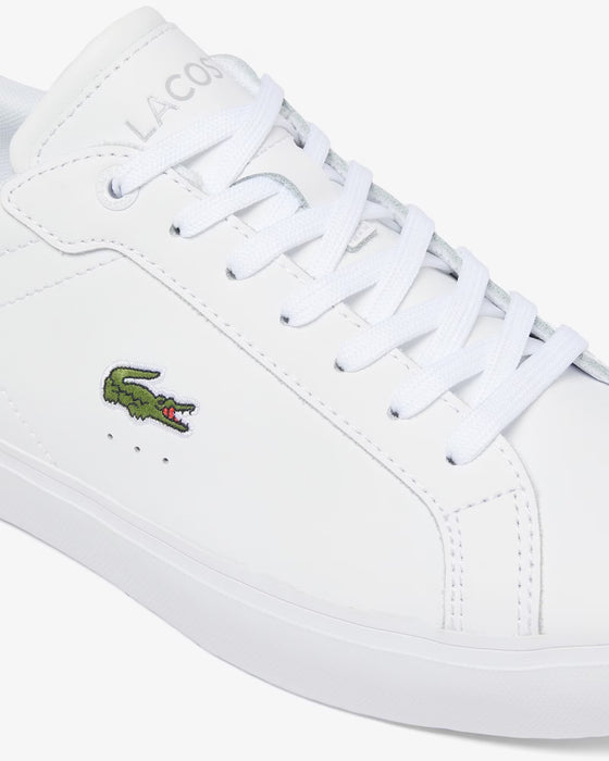 POWERCOURT LEATHER SNEAKERS WHITE WHITE (21G)