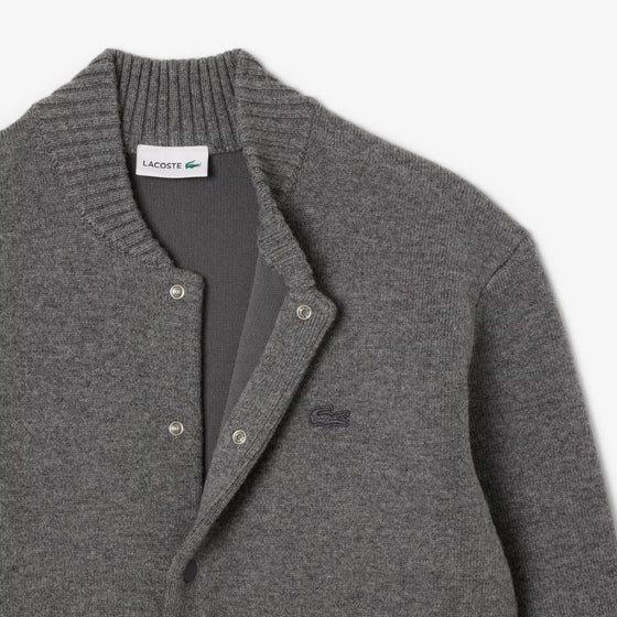MERINO WOOL JERSEY BOMBER CHINE (050)