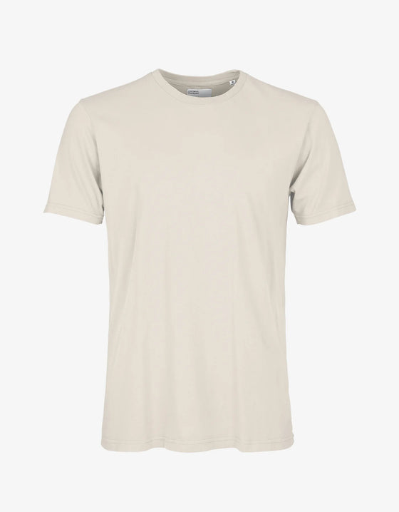 CLASSIC ORGANIC CREW NECK T-SHIRT IVORY WHITE