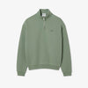 SH7759 HEAVY FLEEVE 1/2 ZIP SWEAT GREEN (S86)