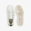 UMPIRE LEATHER SNEAKERS OFF WHITE / DARK GREEN 1Y5