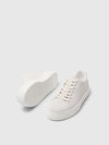 DAVID CHUNKY SUEDE TRAINER OFF WHITE (WHITE)
