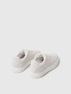 DAVID CHUNKY SUEDE TRAINER OFF WHITE (WHITE)
