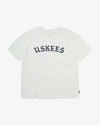 7023 B BOY T-SHIRT WHITE TEXT