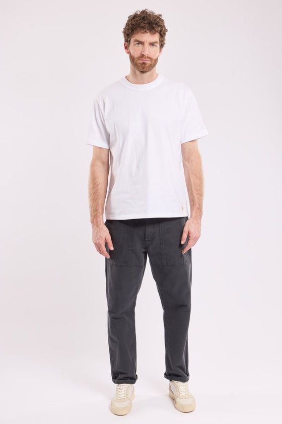 72000 HERITAGE CREW T-SHIRT WHITE (001)