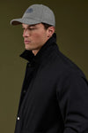 HERITAGE QUILTED JACKET NOIR