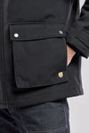 HERITAGE QUILTED JACKET NOIR