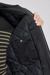 HERITAGE QUILTED JACKET NOIR