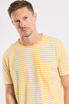 76023 HERITAGE T-SHIRT YELLOW / NATURE (NER)