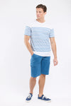 76827 SAILOR T-SHIRT WHITE / DARK BLUE (SAH)