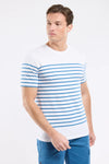 76827 SAILOR T-SHIRT WHITE / DARK BLUE (SAH)