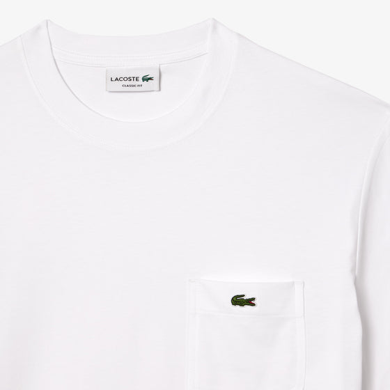 TH2827 CHEST POCKET CLASSIC FIT T-SHIRT WHITE (001)