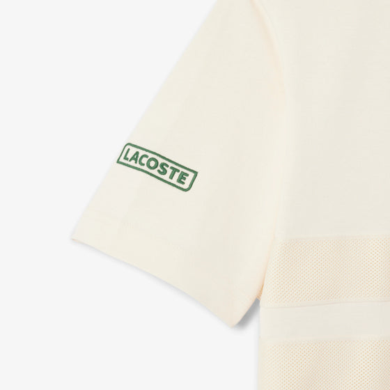 TH9769 HEAVY JERSEY MESH BAND T-SHIRT ECRU (XFJ)