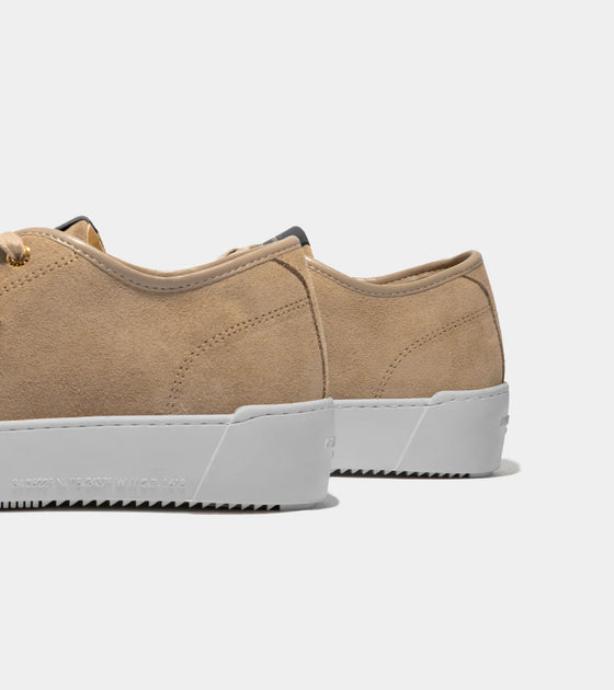 SORRENTO SUEDE LEATHER TRAINER LIGHT BEIGE
