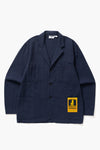 SEERSUCKER SERVER JACKET NAVY