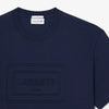 EMBOSSED T-SHIRT NAVY BLUE