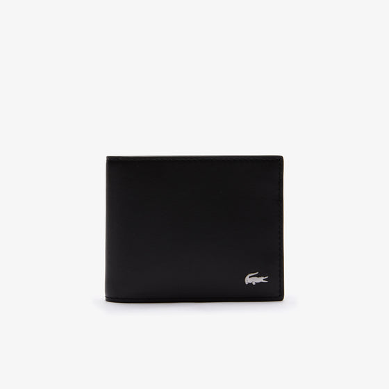 NH1115 EMBOSSED LEATHER WALLET BLACK