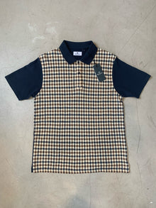  ICONIC SS CLUB CHECK FRONT POLO NAVY/MULTI