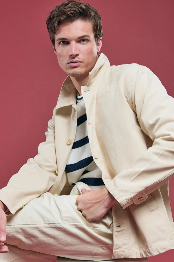 72932 FISHERMANS JACKET OYSTER (NBP)