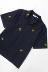 CROSS STITCH SHIRT NAVY