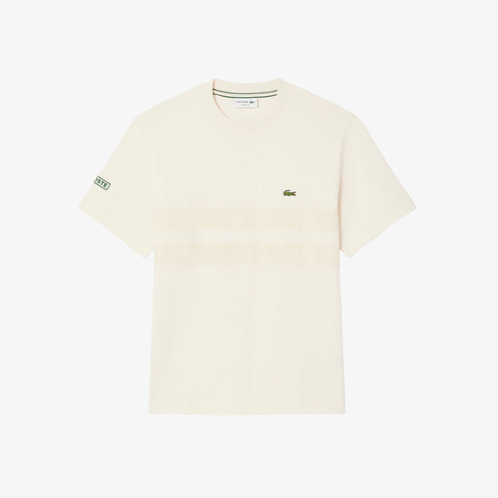 TH9769 HEAVY JERSEY MESH BAND T-SHIRT ECRU (XFJ)