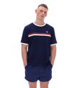 ROSARIO T-SHIRT NAVY / GARDENIA 410