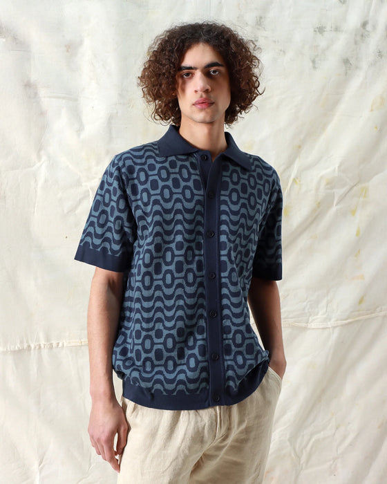 ZIGGER CARDI COPACABANA NAVY IRIS