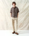 ZIGGER CARDI PALM TREE BROWN