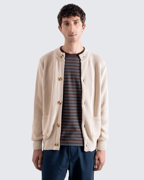ALBERS CARDIGAN STONE