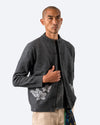 ALBERS CARDIGAN FLOWERS GREY