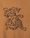 HOSONO TIGER KNIT CAMEL