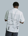 VELOSO SS SHIRT LANDSCAPE WHITE