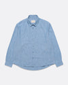 DAY SHIRT CHAMBRAY SLUB ALLURE BLUE