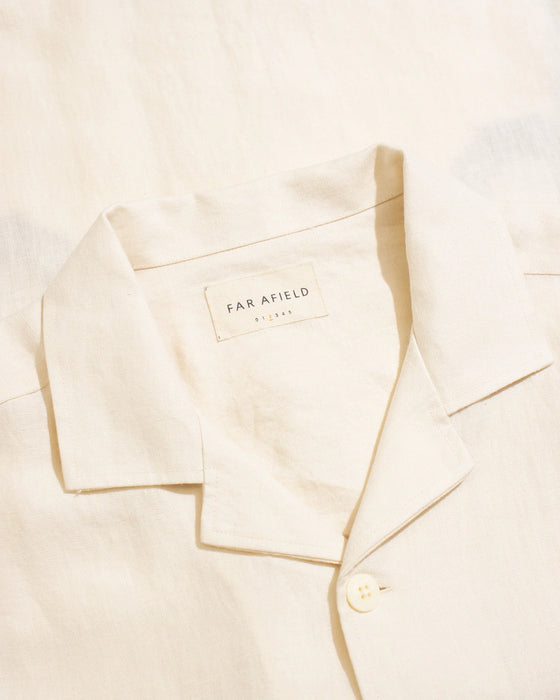 VELOSO SS SHIRT BAHIA SUNSET EMB WHITE