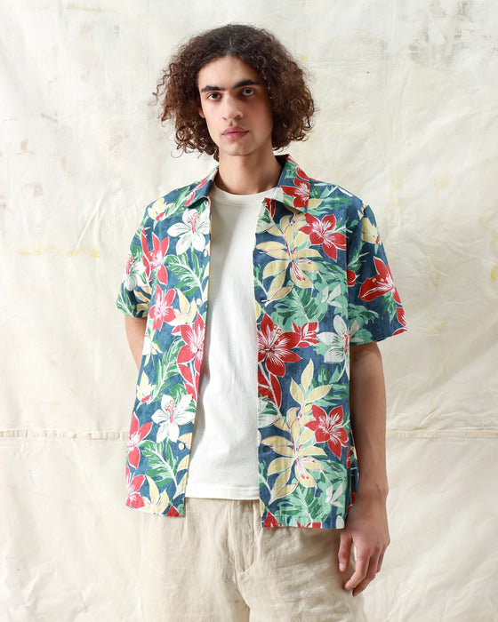 BUSEY HIBISCUS SHIRT FLORES