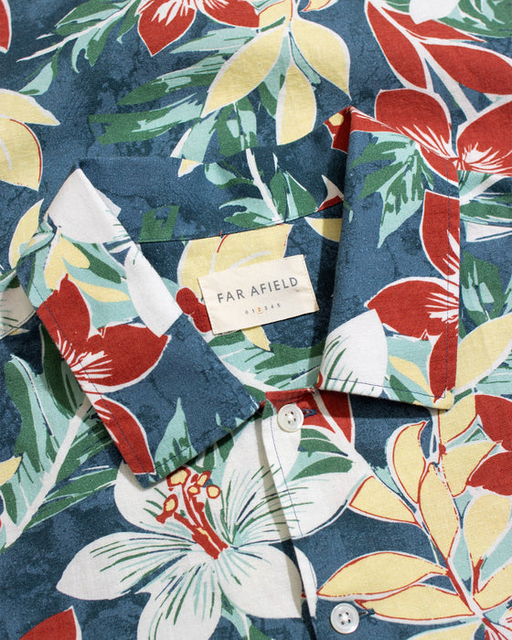 BUSEY HIBISCUS SHIRT FLORES