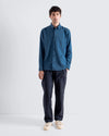 MOD BUTTON DOWN SHIRT NAVY BLUE