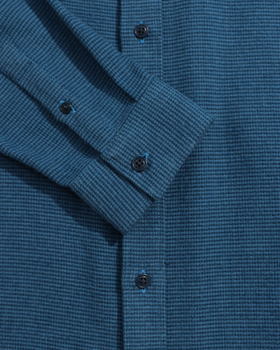 MOD BUTTON DOWN SHIRT NAVY BLUE