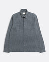 DOBBY CLASSIC 2 POCKET SHIRT NAVY