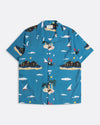 STACHIO SS SHIRT ISLAND BLUE