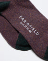 NEPPY SOCKS PURPLE PLUMERIA