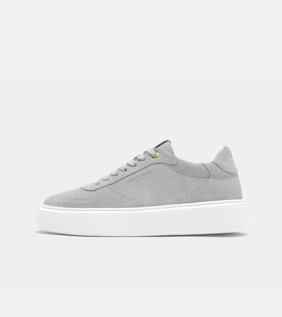 MANHATTAN ALL OVER GREY SUEDE