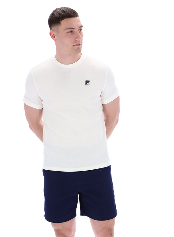 ASH WAFFLE T-SHIRT GARDENIA