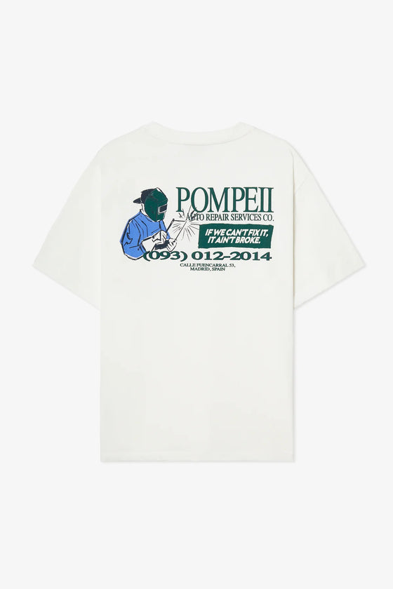 AUTO REPAIR T-SHIRT OFF WHITE