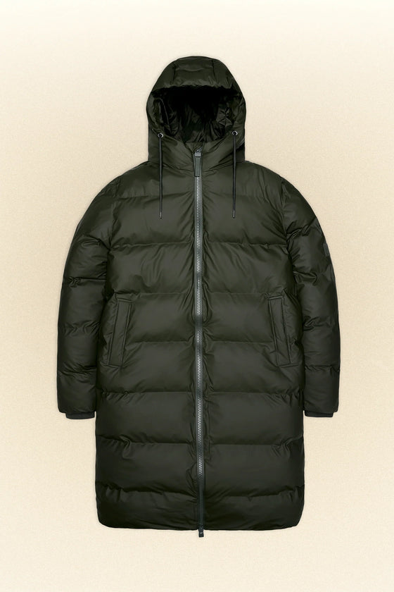 ALTA LONG PUFFER JACKET GREEN