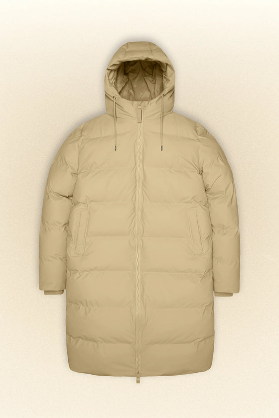 ALTA LONG PUFFER JACKET SAND
