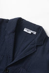 SEERSUCKER SERVER JACKET NAVY